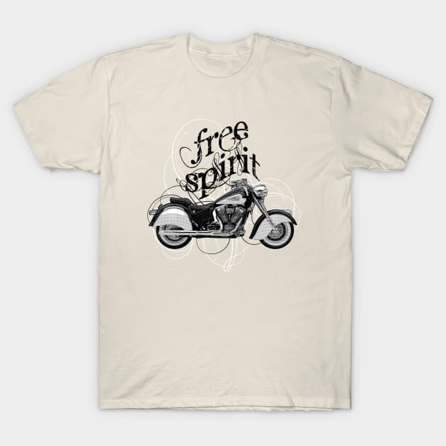 Free spirit T-Shirt by goldengallery